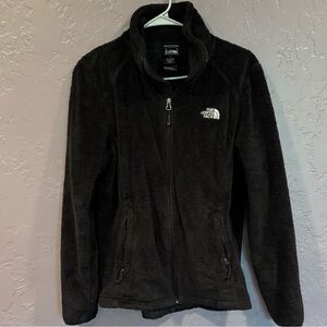 The North Face Black Fleece Jacket Full-Length Zipper - M